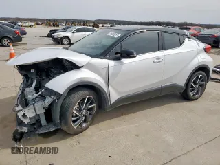 2022 Toyota C-HR XLE with VIN NMTKHMBX6NR146554, listed as a Copart auction lot 48039255 with 41,298 mi miles and Salvage Title. Bid and sale history available at carsss.com. Image 1.