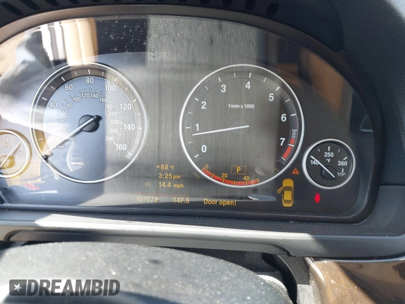 2011 BMW 5 Series 550i with VIN WBAFR9C59BC617438, listed as a IAAI auction lot 42619509 with 107,078 mi miles and . Bid and sale history available at DreamBid. Image 7.