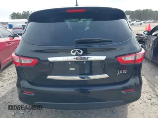 2013 Infiniti JX35 with VIN 5N1AL0MN0DC322283, listed as a IAAI auction lot 41743333 with 90,102 mi miles. Bid and sale history available at carsss.com. Image 16.