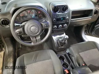 2011 Jeep Compass Latitude with VIN 1J4NF1FB9BD207804, listed as a Copart auction lot 53049285 with 168,163 mi miles and Salvage Title. Bid and sale history available at carsss.com. Image 8.