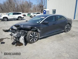 2023 Lucid Air Touring with VIN 50EA1TEA3PA003219, listed as a Copart auction lot 48947255 with 24,349 mi miles and Salvage Title. Bid and sale history available at carsss.com. Image 1.