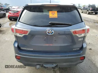 2014 Toyota Highlander Limited with VIN 5TDDCRFH6ES006853, listed as a Copart auction lot 41426685 with 110,001 mi miles and Non repairable. Bid and sale history available at DreamBid. Image 6.