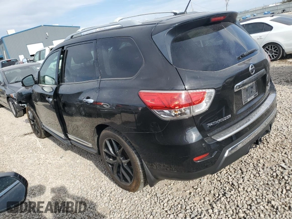 2015 Nissan Pathfinder SV with VIN 5N1AR2MM2FC664368, listed as a Copart auction lot 59868675 with 197,522 mi miles and Salvage title. Bid and sale history available at DreamBid. Image 2.