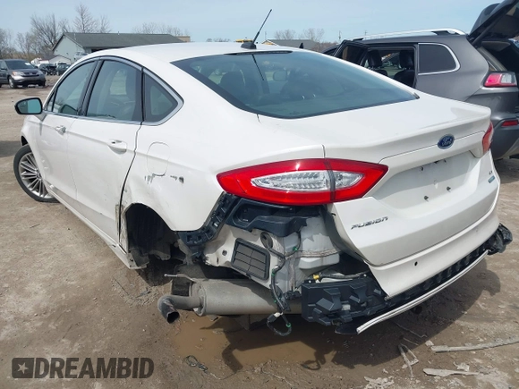 2016 Ford Fusion SE with VIN 3FA6P0T99GR268237, listed as a IAAI auction lot 41951459 with 117,309 mi miles. Bid and sale history available at carsss.com. Image 3.