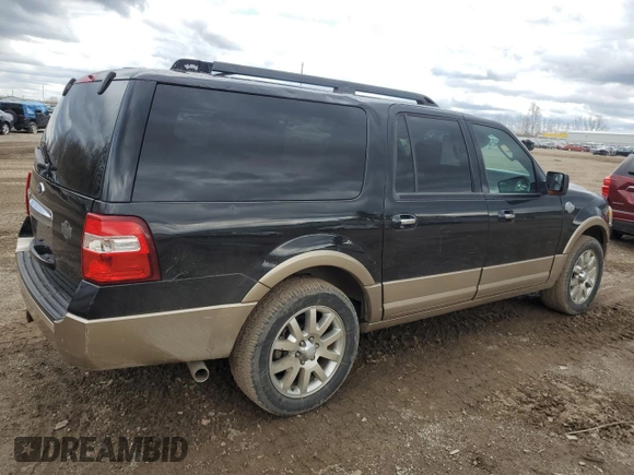 2012 Ford Expedition EL King Ranch with VIN 1FMJK1J52CEF64587, listed as a Copart auction lot 54187975 with 117,374 mi miles and Clean Title. Bid and sale history available at carsss.com. Image 3.