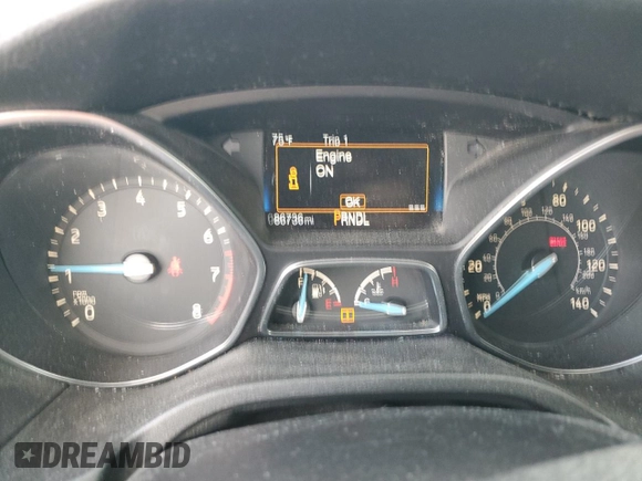 2015 Ford Focus SE with VIN 1FADP3K23FL325204, listed as a Copart auction lot 47652275 with 86,736 mi miles and Salvage Title. Bid and sale history available at carsss.com. Image 9.