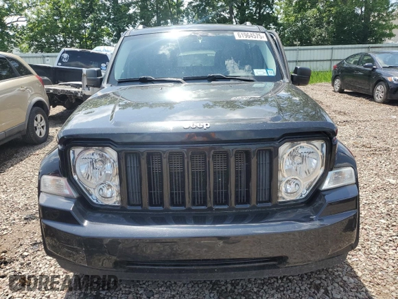 2012 Jeep Liberty Sport with VIN 1C4PJMAK9CW182088, listed as a Copart auction lot 61964575 with 107,911 mi miles and Salvage title. Bid and sale history available at DreamBid. Image 5.