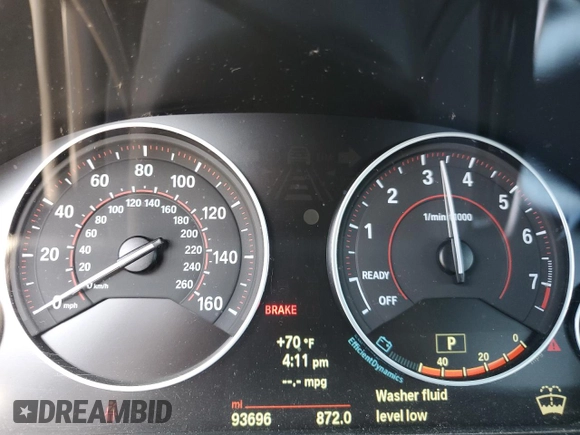 2014 BMW 4 Series 428i с VIN WBA3N3C52EF710526, выставлен на аукционе Copart как лот 53923435 с пробегом 93 696 миль миль и Списание • Salvage title. История ставок и продаж доступна на DreamBid. Изображение 9.