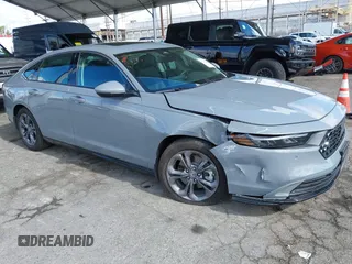 2024 Honda Accord EX-L with VIN 1HGCY2F62RA071142, listed as a IAAI auction lot 42248229 with 3,784 mi miles and . Bid and sale history available at DreamBid. Image 1.