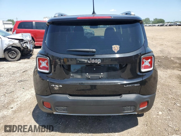 2015 Jeep Renegade Limited with VIN ZACCJBDT1FPB85947, listed as a Copart auction lot 62171715 with 108,749 mi miles and Salvage title. Bid and sale history available at DreamBid. Image 6.