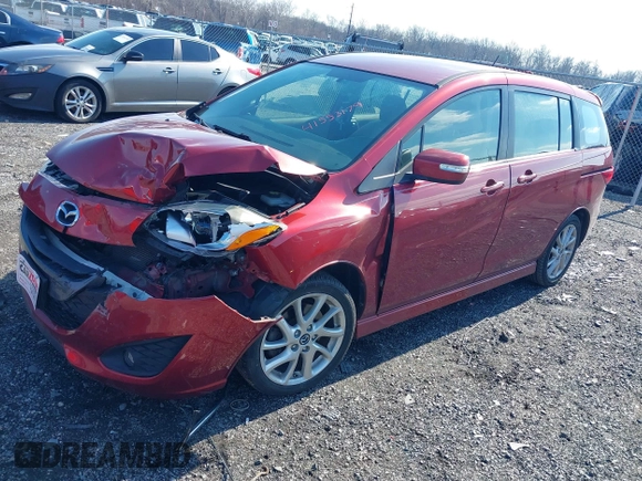 2013 Mazda 5 Touring with VIN JM1CW2CL8D0151929, listed as a IAAI auction lot 41553179 with 89,640 mi miles. Bid and sale history available at carsss.com. Image 17.