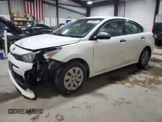 2018 Kia Rio S with VIN 3KPA24AB2JE127315, listed as a Copart auction lot 47098105 with 84,776 mi miles and Salvage Title. Bid and sale history available at carsss.com. Image 1.