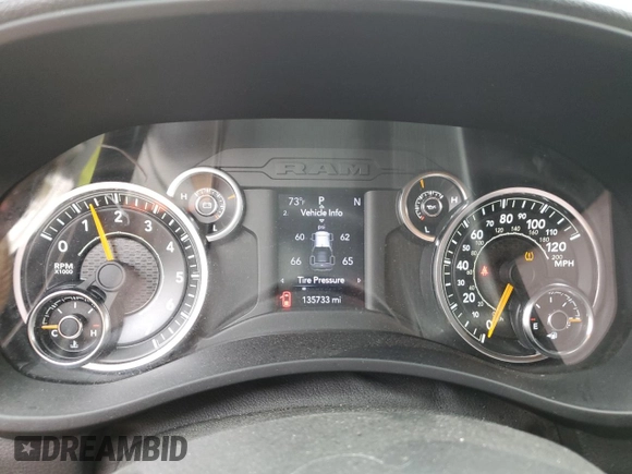2021 Ram 2500 Tradesman with VIN 3C6MR4AJ8MG522177, listed as a Copart auction lot 82785714 with 135,733 mi miles and Clean title. Bid and sale history available at DreamBid. Image 9.