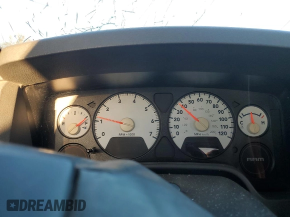 2007 Dodge 1500 SLT with VIN 1D7HA16P87J642289, listed as a Copart auction lot 44084755 with Not Provided miles and Salvage Title. Bid and sale history available at DreamBid. Image 9.