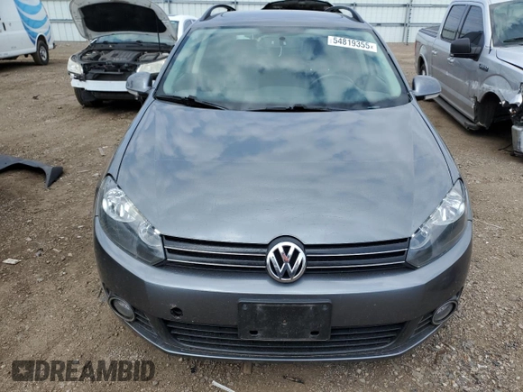 2012 Volkswagen Jetta TDI with VIN 3VWML7AJ1CM643013, listed as a Copart auction lot 54819355 with 135,710 mi miles and Salvage title. Bid and sale history available at DreamBid. Image 5.