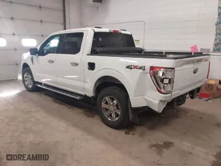 2023 Ford F-150 XL with VIN 1FTEW1EP8PFC03158, listed as a IAAI auction lot 41751515 with 16,306 mi miles. Bid and sale history available at carsss.com. Image 3.