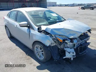 2018 Ford Focus SE with VIN 1FADP3F23JL315341, listed as a IAAI auction lot 41834939 with 121,686 mi miles. Bid and sale history available at carsss.com. Image 1.