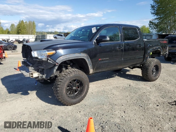 2020 Toyota Tacoma SR5 с VIN 3TMCZ5AN5LM364491, выставлен на аукционе Copart как лот 53855215 с пробегом 50 852 миль миль и Списание • Salvage title. История ставок и продаж доступна на DreamBid. Изображение 1.