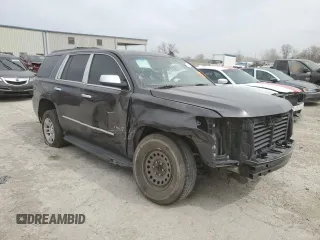 2017 Chevrolet Tahoe LS with VIN 1GNSCAKC3HR324636, listed as a Copart auction lot 49452335 with Not provided miles and Salvage title. Bid and sale history available at DreamBid. Image 4.