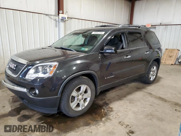 2007 GMC Acadia SLE with VIN 1GKEV13757J157036, listed as a Copart auction lot 78567244 with Not Provided miles and Salvage Title. Bid and sale history available at DreamBid. Image 1.