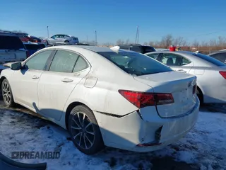 2017 Acura TLX V6 with VIN 19UUB2F31HA004817, listed as a IAAI auction lot 41340265 with 91,926 mi miles. Bid and sale history available at carsss.com. Image 3.