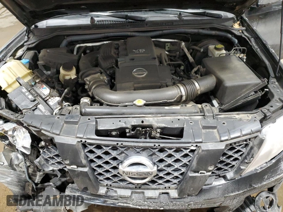 2010 Nissan Frontier LE with VIN 1N6AD0EV6AC412658, listed as a Copart auction lot 42023495 with 95,141 mi miles and Salvage title. Bid and sale history available at DreamBid. Image 14.