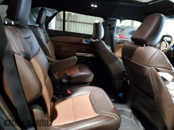 2022 Ford Explorer King Ranch with VIN 1FM5K7LCXNGA76706, listed as a Copart auction lot 83227544 with 28,879 mi miles and Salvage Title. Bid and sale history available at carsss.com. Image 11.