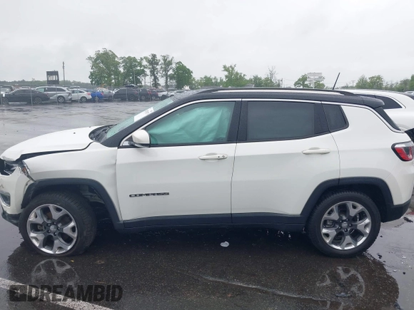 2018 Jeep Compass Limited with VIN 3C4NJDCB3JT222382, listed as a IAAI auction lot 42230237 with 72,708 mi miles and . Bid and sale history available at DreamBid. Image 14.