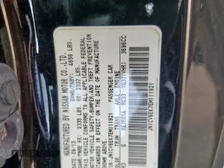 2014 Infiniti Q60 Journey with VIN JN1CV6EK7EM111921, listed as a Copart auction lot 59784965 with 119,379 mi miles and Salvage title. Bid and sale history available at DreamBid. Image 12.