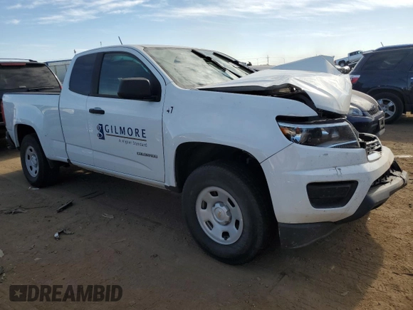 2019 Chevrolet Colorado 2WD Work Truck with VIN 1GCHSBEN6K1139740, listed as a Copart auction lot 77596504 with 43,086 mi miles and Salvage Title. Bid and sale history available at carsss.com. Image 4.