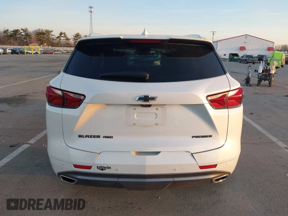 2021 Chevrolet Blazer Premier with VIN 3GNKBLRS6MS563360, listed as a IAAI auction lot 41760795 with 29,534 mi miles and . Bid and sale history available at DreamBid. Image 16.