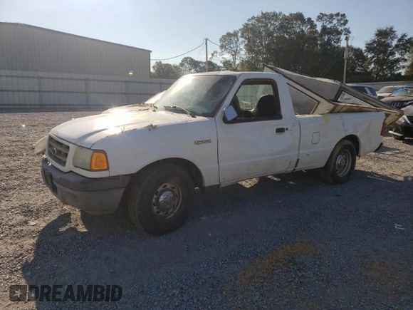 2003 Ford Ranger XL Fleet with VIN 1FTYR10EX3PB40420, listed as a Copart auction lot 75543444 with 279,705 mi miles and Salvage Title. Bid and sale history available at carsss.com. Image 1.