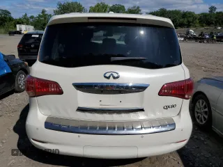 2016 Infiniti QX80 with VIN JN8AZ2NC5G9402910, listed as a Copart auction lot 67541834 with 174,471 mi miles and Salvage Title. Bid and sale history available at carsss.com. Image 6.