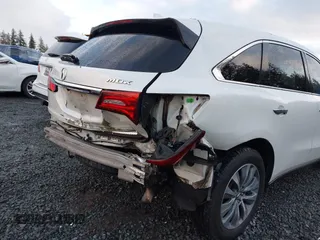 2015 Acura MDX Tech Pkg with VIN 5FRYD4H43FB022153, listed as a IAAI auction lot 41496232 with 80,839 mi miles. Bid and sale history available at carsss.com. Image 6.