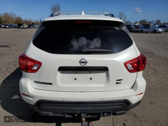 2020 Nissan Pathfinder SV with VIN 5N1DR2BM3LC616213, listed as a Copart auction lot 47273895 with 55,754 mi miles and Salvage title. Bid and sale history available at DreamBid. Image 6.