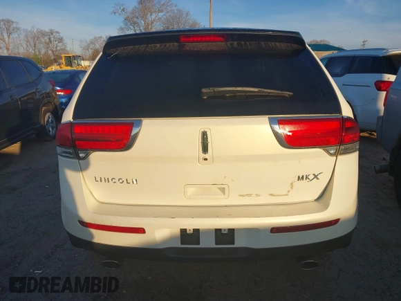 2012 Lincoln MKX with VIN 2LMDJ6JK7CBL11512, listed as a IAAI auction lot 41832419 with 127,485 mi miles. Bid and sale history available at carsss.com. Image 17.