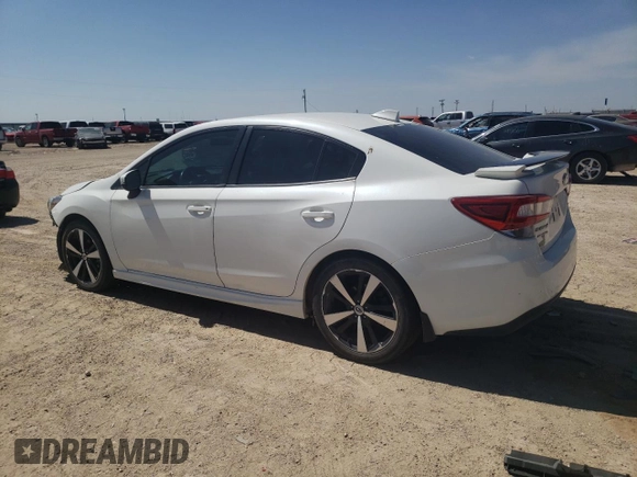 2018 Subaru Impreza Special Sports with VIN 4S3GKAK61J3609761, listed as a Copart auction lot 51215525 with 67,000 mi miles and Salvage title. Bid and sale history available at DreamBid. Image 2.