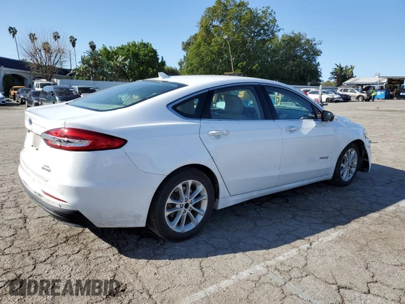 2019 Ford Fusion SEL with VIN 3FA6P0MU6KR235742, listed as a Copart auction lot 46044323 with 61,172 mi miles and . Bid and sale history available at DreamBid. Image 3.