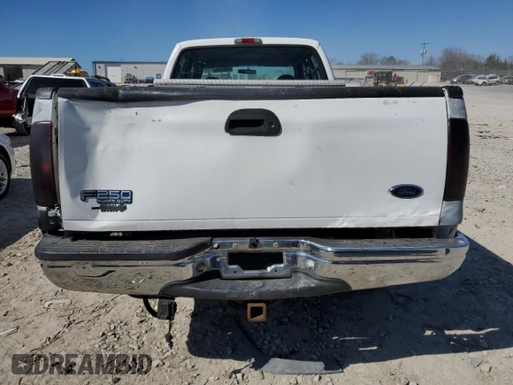 2002 Ford F-250 XL with VIN 1FTNW20F32EC06987, listed as a Copart auction lot 45667965 with 262,421 mi miles and Clean Title. Bid and sale history available at DreamBid. Image 6.