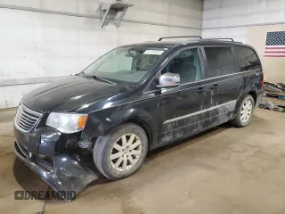 2011 Chrysler Town & Country Touring L z VIN 2A4RR8DG5BR733568, wystawiony jako Copart lot #61153045 z przebiegiem 186 618 mil mil oraz Czysty tytuł • Clean title. Historia ofert i sprzedaży dostępna na DreamBid. Obrazek 1.