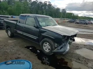 2004 Chevrolet Silverado 1500 LS with VIN 2GCEC19T441217495, listed as a Copart auction lot 52202075 with Not Provided miles and Salvage Title. Bid and sale history available at DreamBid. Image 11.
