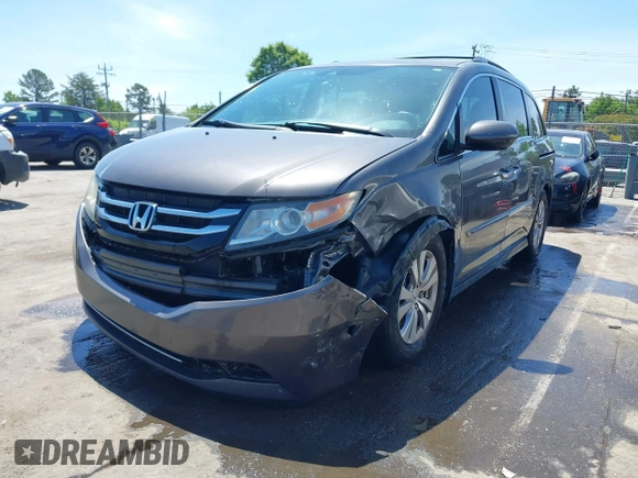 2016 Honda Odyssey EX-L with VIN 5FNRL5H66GB093249, listed as a IAAI auction lot 42044800 with 133,923 mi miles. Bid and sale history available at carsss.com. Image 17.