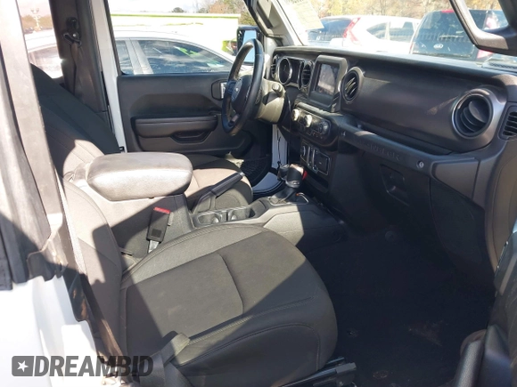 2021 Jeep Wrangler Sport S with VIN 1C4HJXAG0MW757133, listed as a IAAI auction lot 41028980 with 53,165 mi miles and . Bid and sale history available at DreamBid. Image 5.