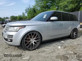 2014 Land Rover Range Rover HSE z VIN SALGS2WF1EA164710, wystawiony jako Copart lot #59882265 z przebiegiem 138 163 mil mil oraz Szkoda całkowita • Salvage title. Historia ofert i sprzedaży dostępna na DreamBid. Obrazek 1.