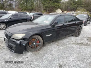 2011 BMW 7 Series 750Li with VIN WBAKB8C51BCY64787, listed as a Copart auction lot 47836285 with 137,444 mi miles and Non Repairable. Bid and sale history available at carsss.com. Image 1.
