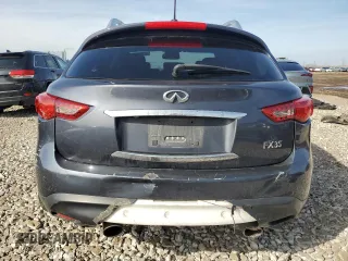 2011 Infiniti FX35 with VIN JN8AS1MW5BM140757, listed as a Copart auction lot 49504505 with 168,296 mi miles and Salvage Title. Bid and sale history available at carsss.com. Image 6.