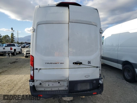 2020 Ford Transit Cargo with VIN 1FTBW3X80LKA53908, listed as a Copart auction lot 46186845 with Not Provided miles and Salvage Title. Bid and sale history available at DreamBid. Image 6.