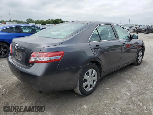2011 Toyota Camry LE with VIN 4T4BF3EK7BR132253, listed as a Copart auction lot 55958564 with 142,826 mi miles and Salvage Title. Bid and sale history available at DreamBid. Image 3.