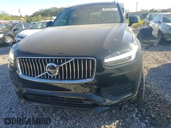 2020 Volvo XC90 Momentum with VIN YV4102CK2L1592753, listed as a Copart auction lot 80483624 with 144,922 mi miles and Salvage Title. Bid and sale history available at carsss.com. Image 12.