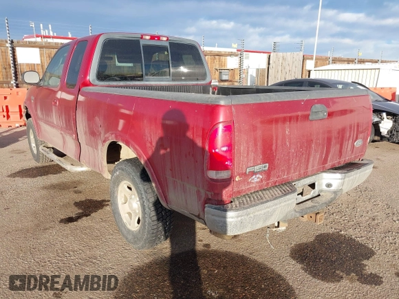 2001 Ford F-150 XL with VIN 1FTRX18L21NB46718, listed as a IAAI auction lot 41477101 with 156,702 mi miles. Bid and sale history available at carsss.com. Image 3.